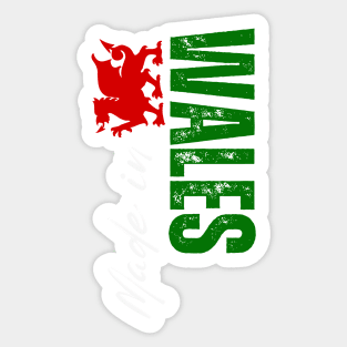 Wales flag, welsh flag Sticker